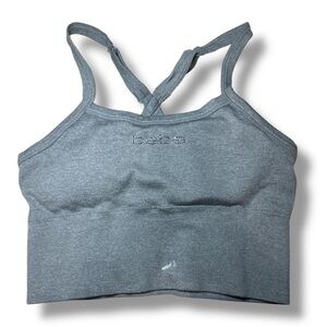 Bebe Charcoal Sports Bra